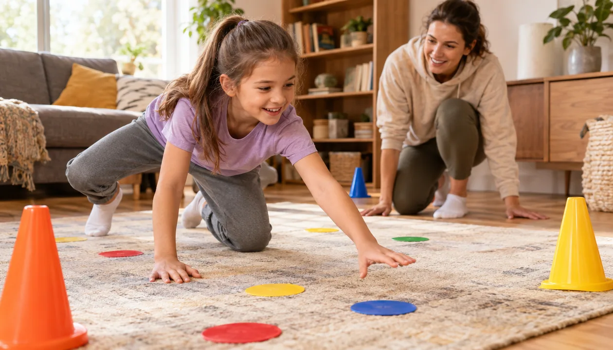 Игры на полу для детей 8–12 лет: движение плюс правила