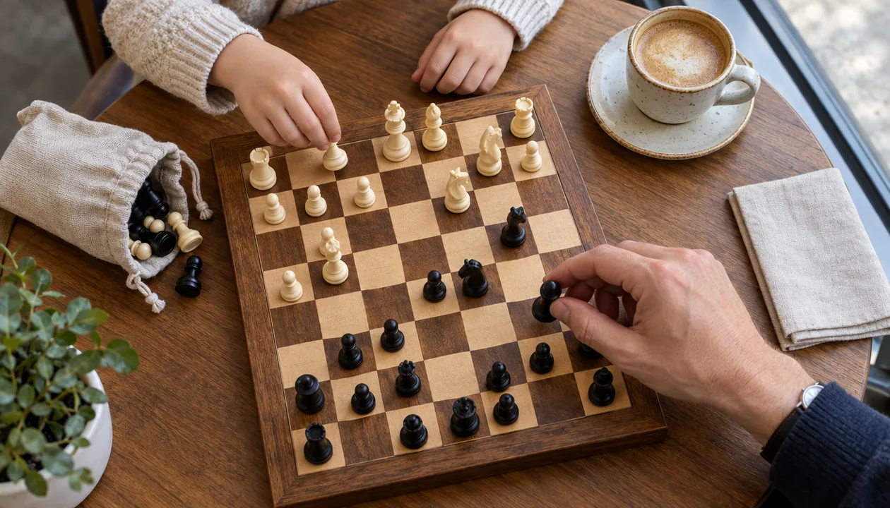 Игра с ребёнком в кафе: во что играть, пока ждёте заказ
