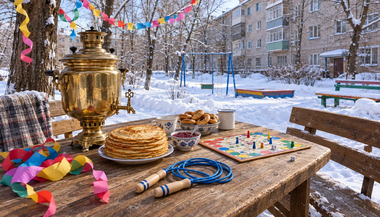 Масленица во дворе: как собрать соседей и чем занять детей между блинами