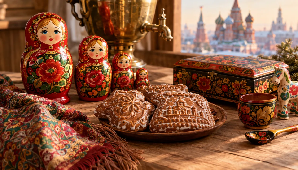 Традиционные русские сувениры: матрёшки, пряники и другие классические варианты