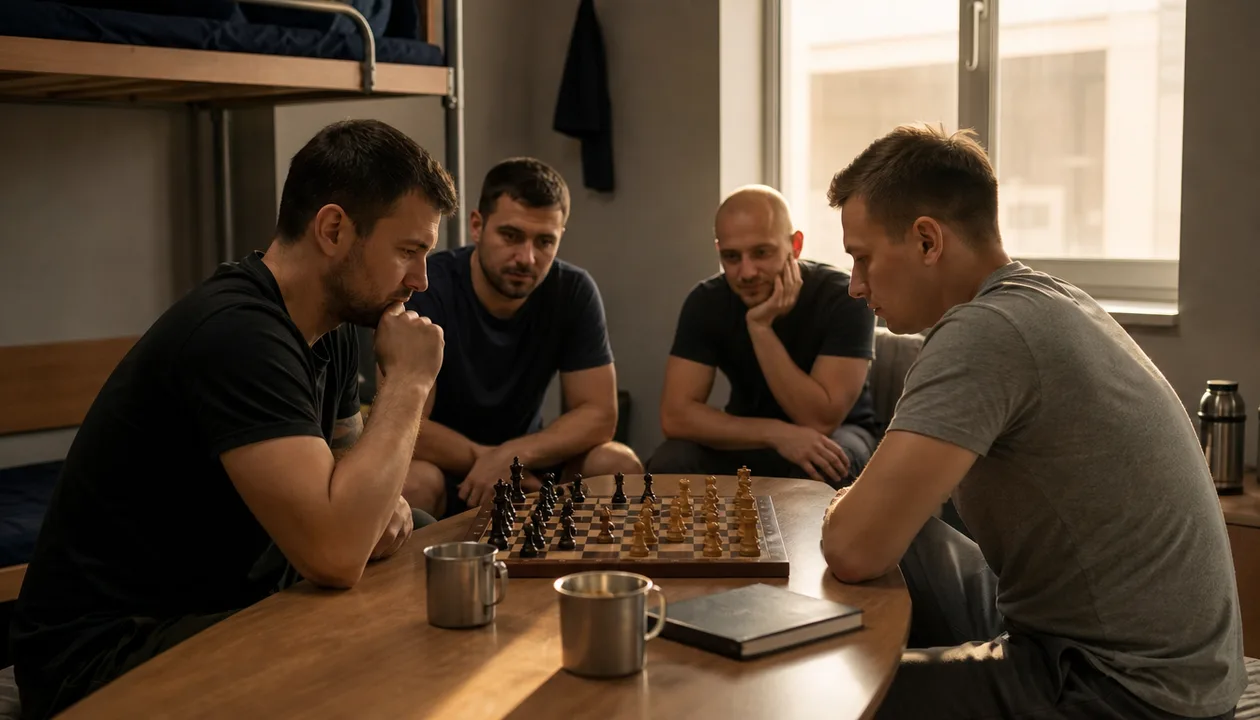 Шахматы как способ сделать вечер в общежитии осмысленным: мини-турнир с коллегами