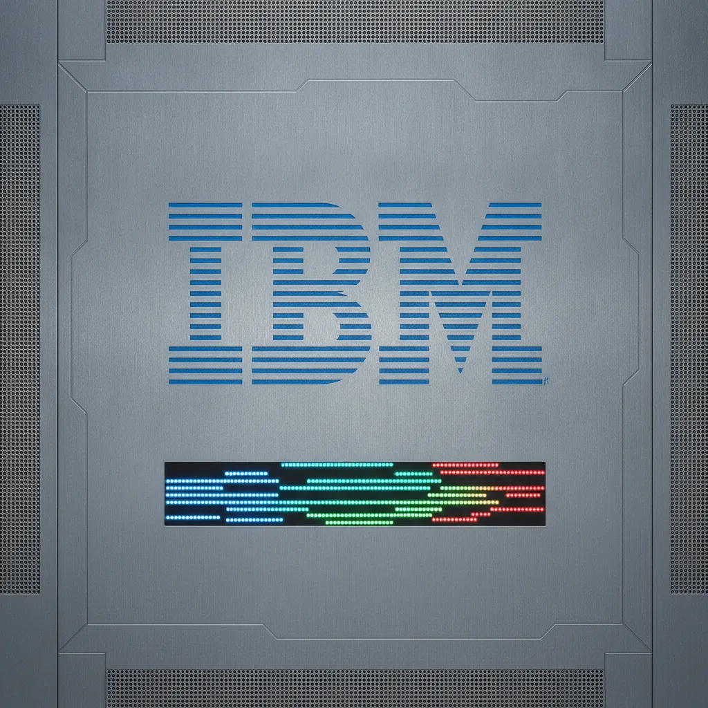 Вид спереди и сзади суперкомпьютера Deep Blue IBM, множество процессоров
